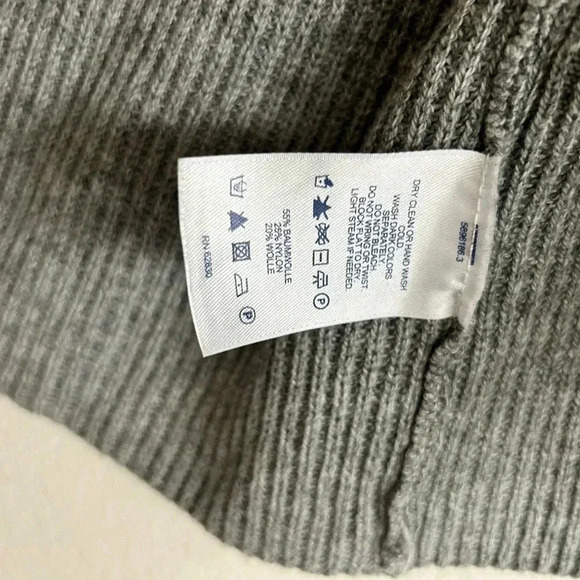 Land’s End Gray Cardigan | size XS 2-4 - Picture 5 of 5